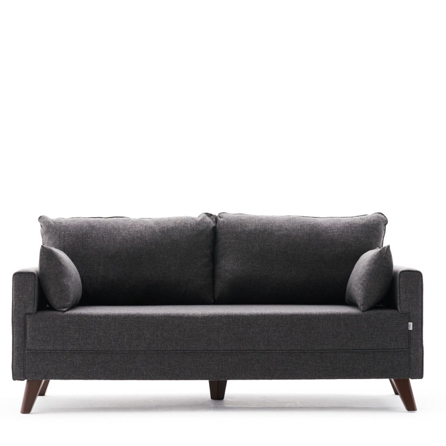 Bella Sofa 2-Sitzer Anthrazit 6