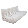 Togo Set (3-Sitzer, 2-Sitzer, Ecksofa) Textil Off-White 2