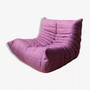 Togo Sessel Textil Aubergine 0