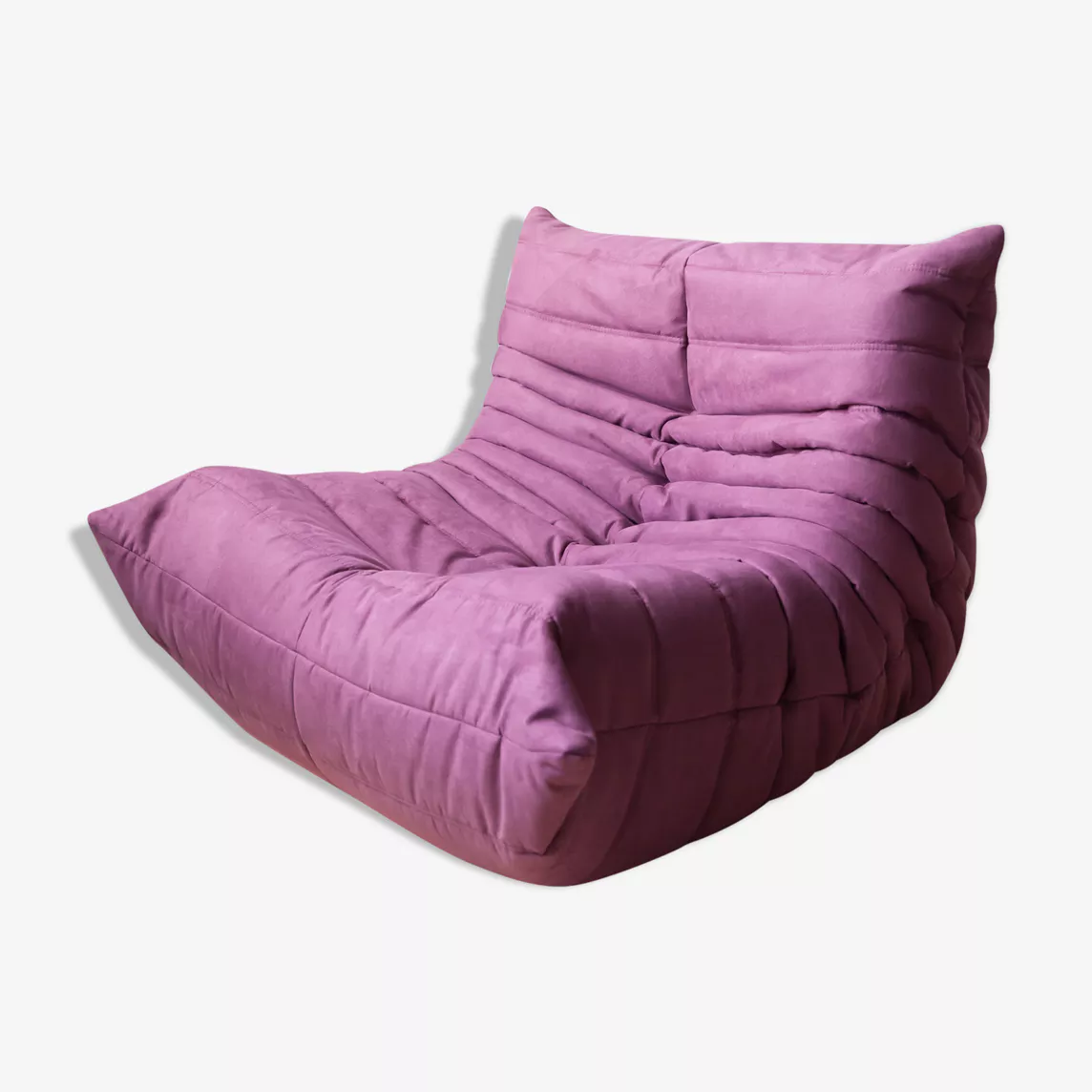 Togo armchair textile aubergine 0