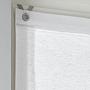 Ösenrollo Brondby Weiß 80 x 140 cm 2
