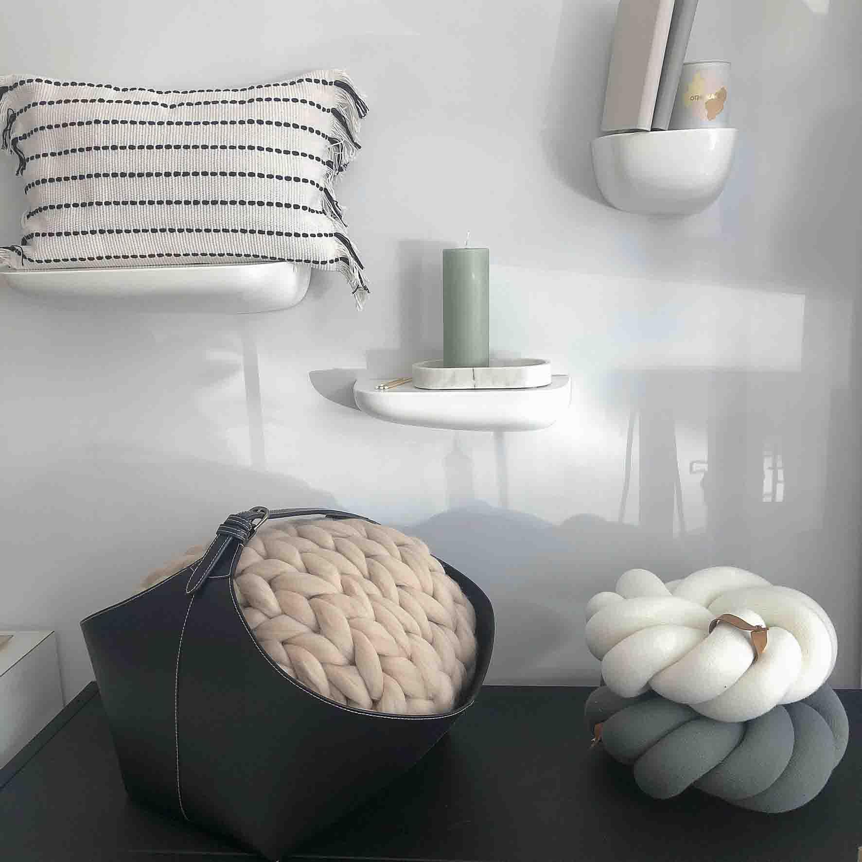 Knoten
Kissen
Textil
Grau 2