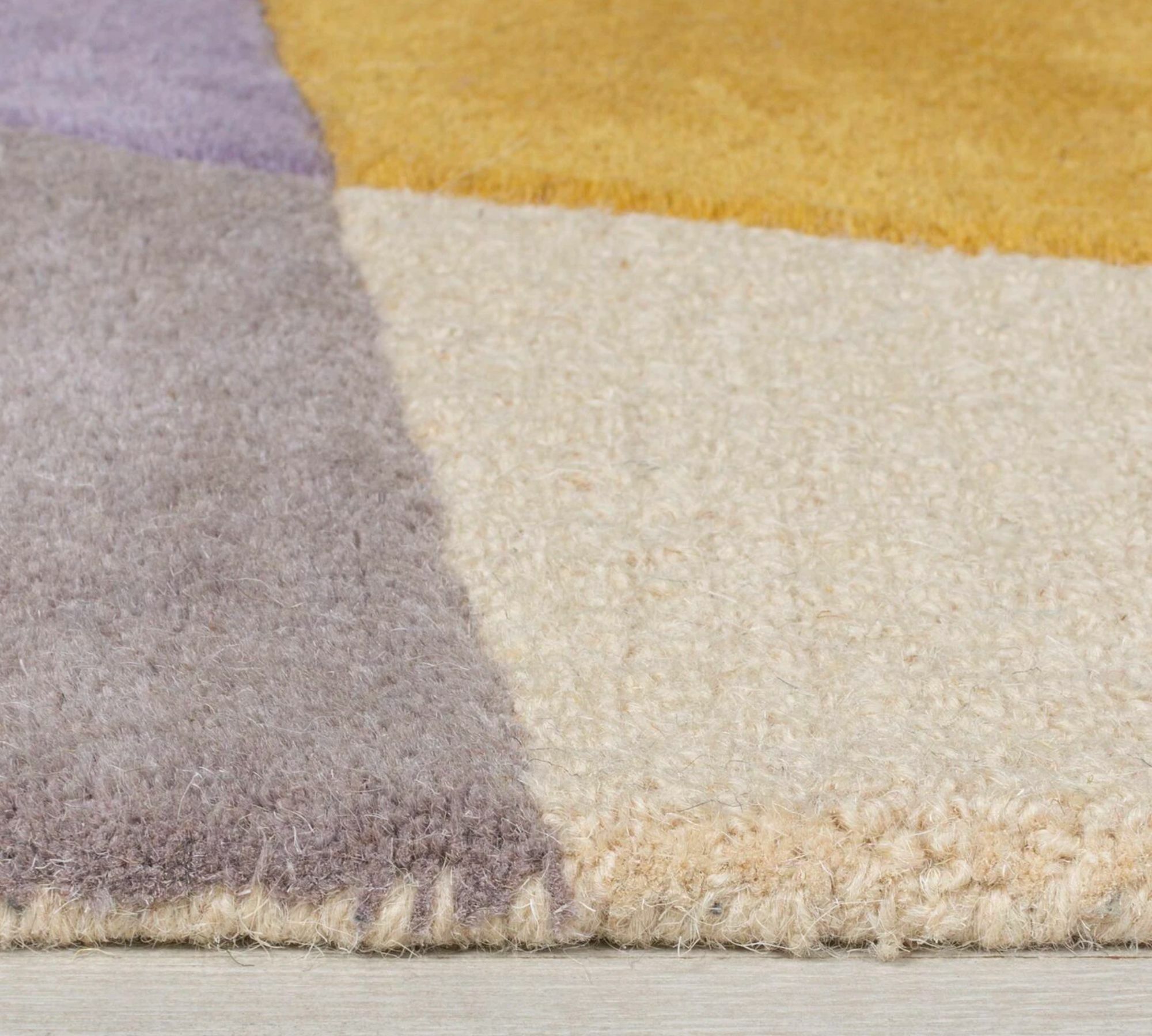 Wollteppich Mehrfarbig 120 cm x 170 cm 3