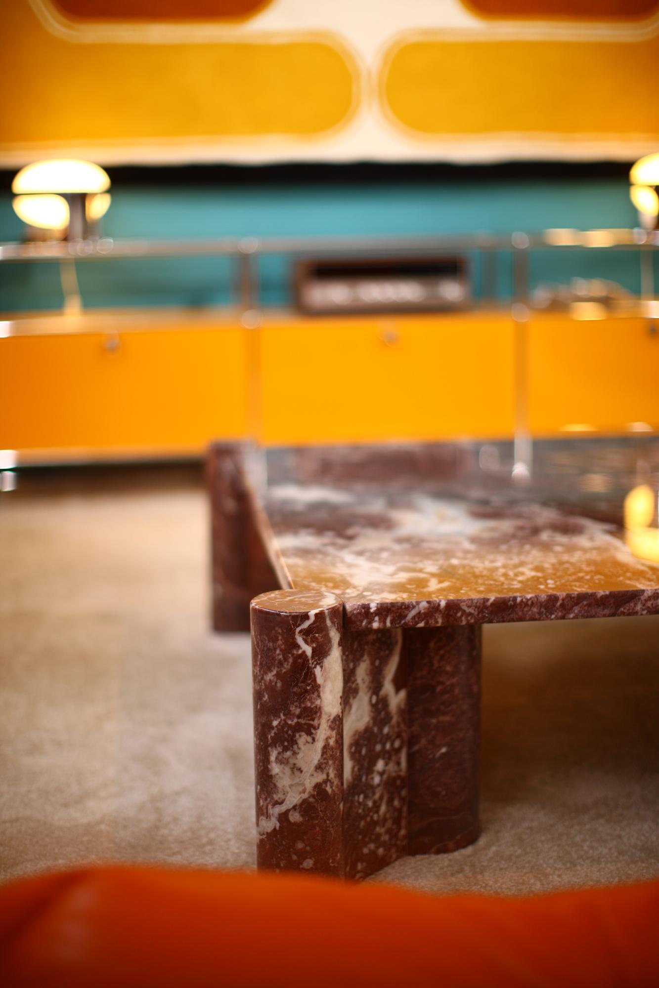 Jumbo Couchtisch Marmor 1965 6