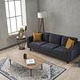 Kale Sofa 3-seater velvet anthracite 1