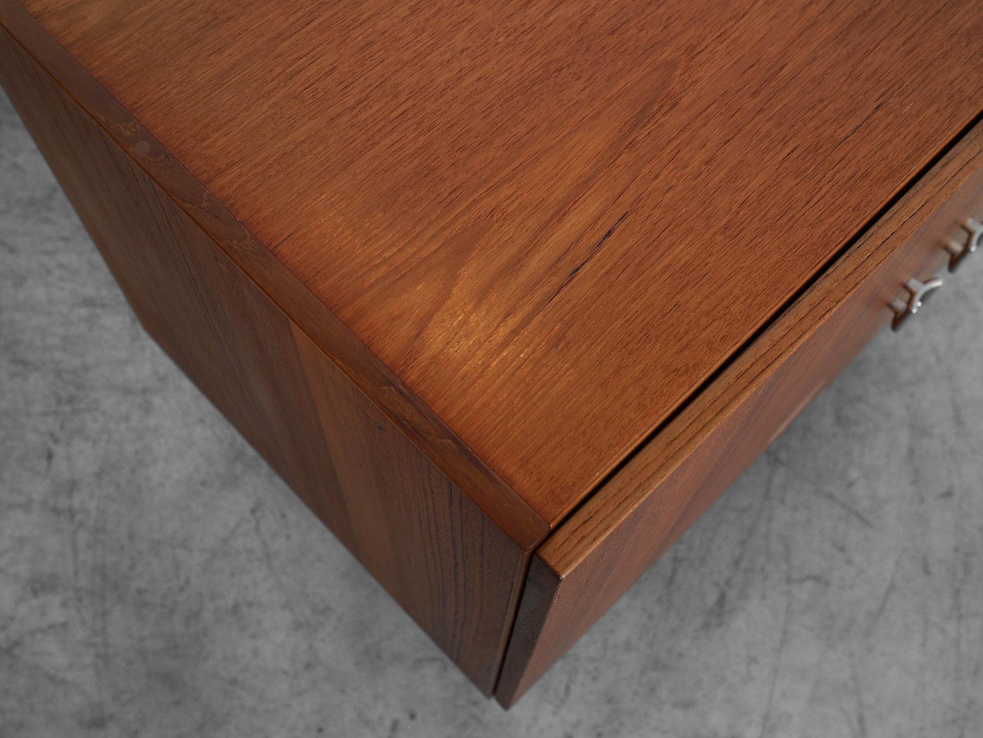 Teak-Schrank Braun1970er Jahre 6