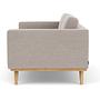 Johan Sofa 3-Sitzer Agnes Brown 1