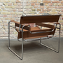 Wassily Chair Stuhl Leder Braun  4