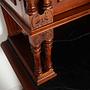 Vintage cabinet oak wood brown 14