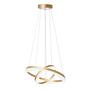 Aurora LED-Pendelleuchte Aluminium Acrylglas 2-flammig 3
