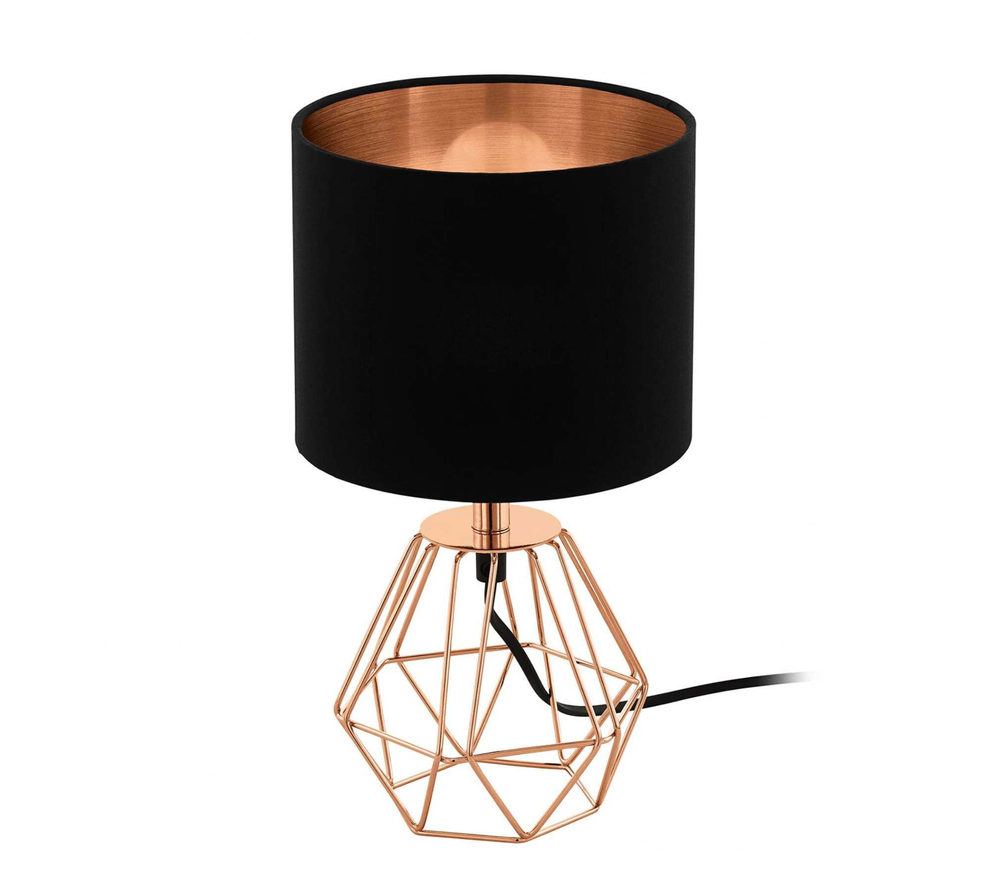 Table lamp Carlton fabric / steel 1-bulb 0