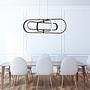 Pendant lamp Clip Steel Silicone Black 2