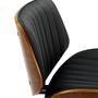 Bar stool Bercoli faux leather black 4