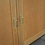 Cabinet ash wood 1970s 7