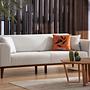 Cofi 3-Sitzer Schlafsofa Creme 3