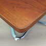 Vintage Coffee Table Teak Wood Brown 1970s 6
