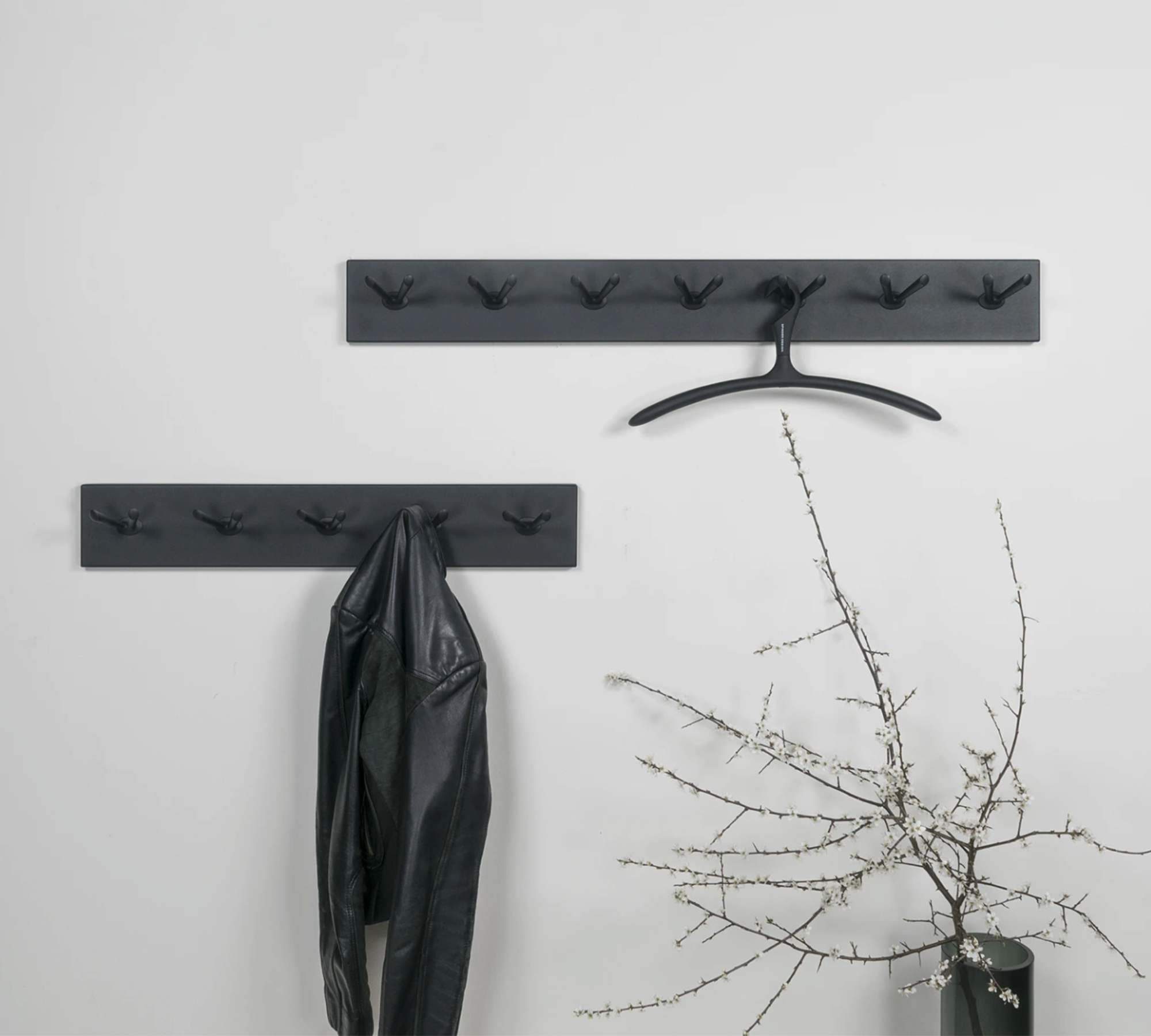 Coat rack Metal Black 2