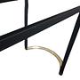 BLINK Console table steel wood veneer 5