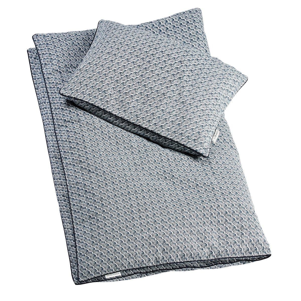 Biancheria da letto baby in cotone biologico (70x80 cm) Blu oceano 0