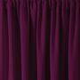 Vorhang mit Kräuselband Textil Violett 2