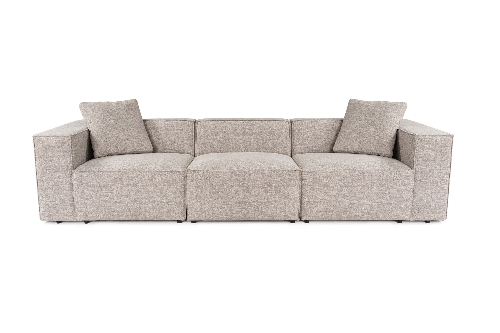 Emma Sofa 3-Sitzer Mokka 1