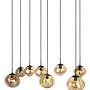 Pendant light glass amber 0