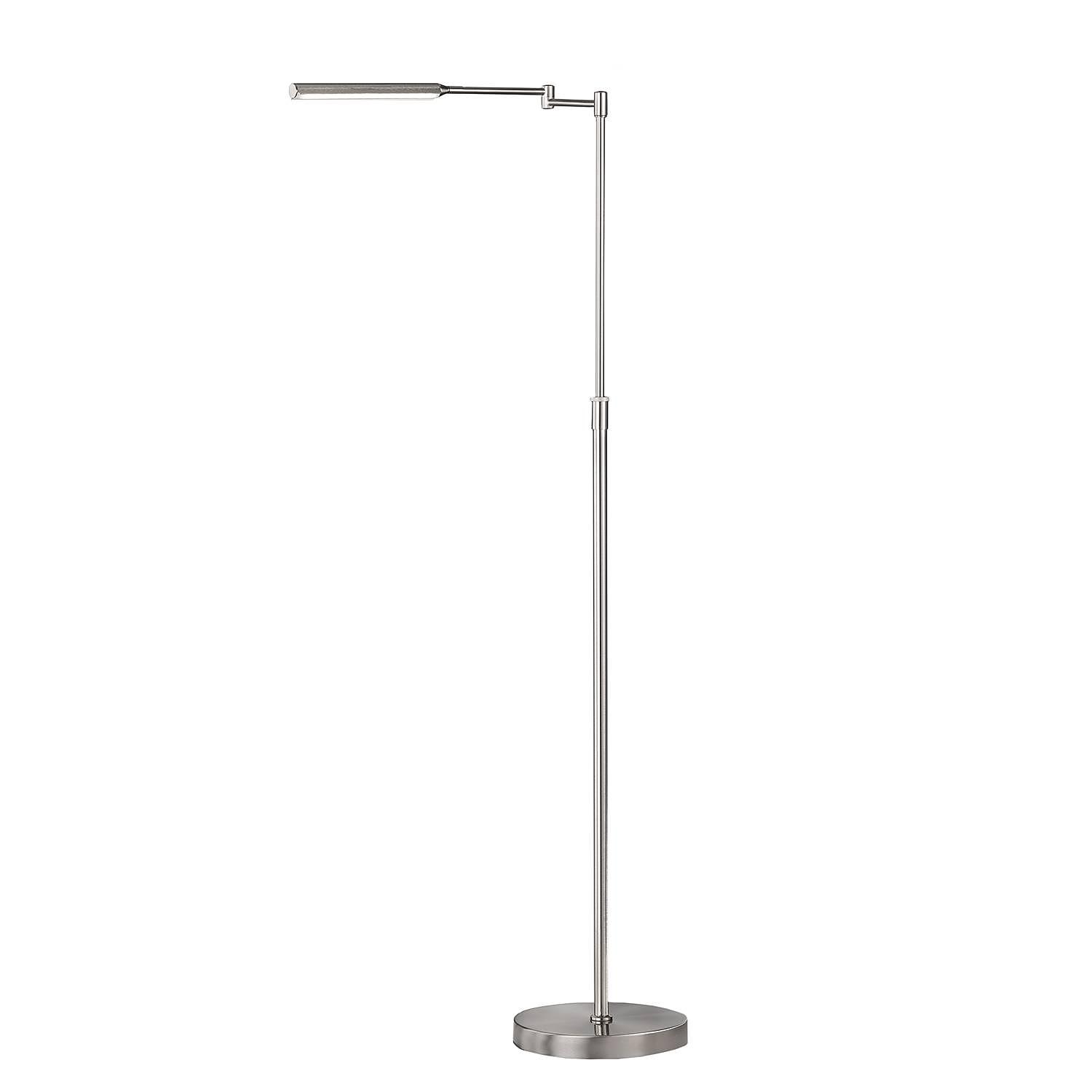 LED-Stehleuchte Atessa Silber 0