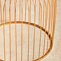 Avantis Gold Finish Tapered Design Beistelltisch
 1