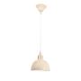 Pendant lamp Metal brown 1-light 0