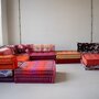 Vintage Hans Hopfer Mah Jong Modulares Sofa Mehrfarbig 2