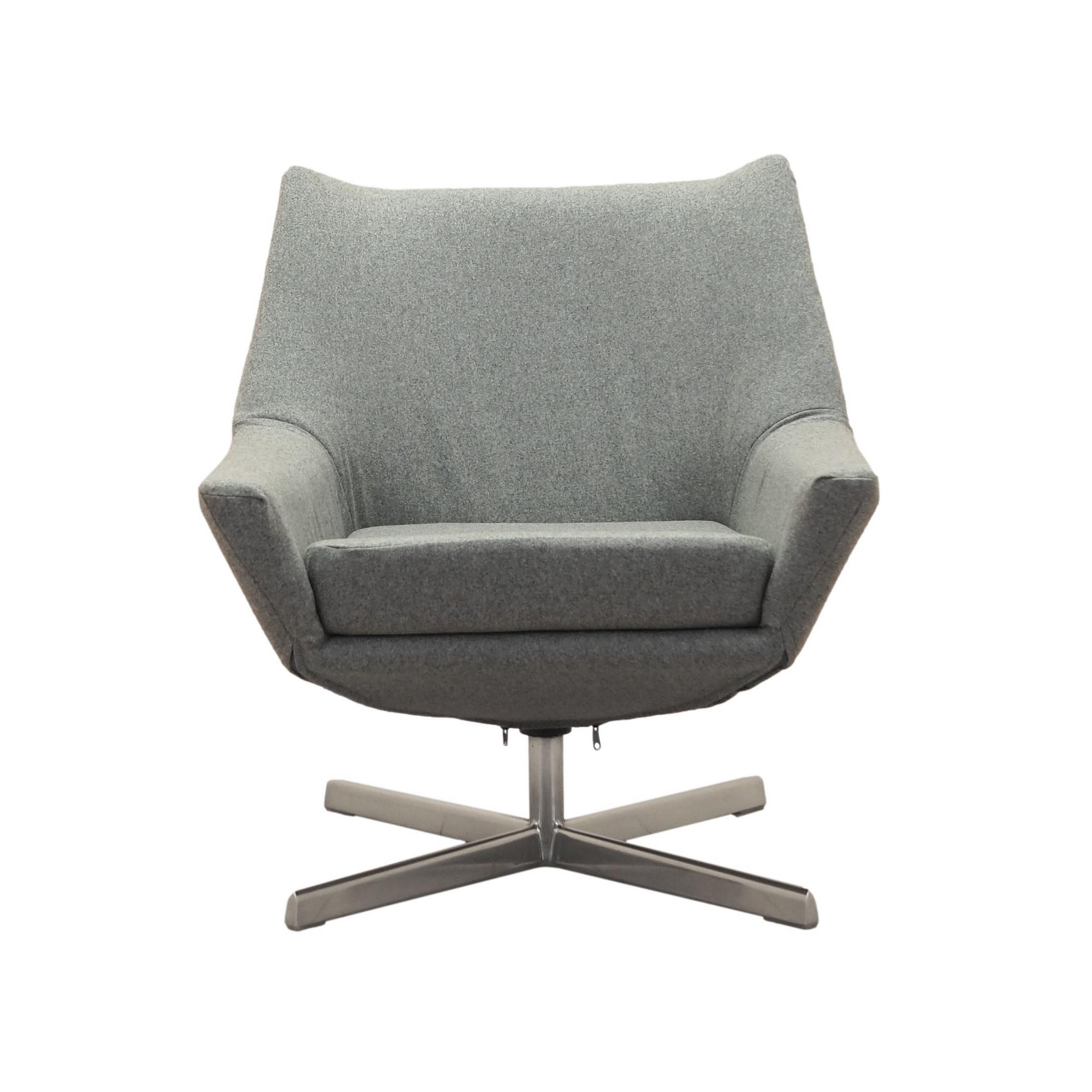 Swivel Chair Knoll 1960s Grey 0
