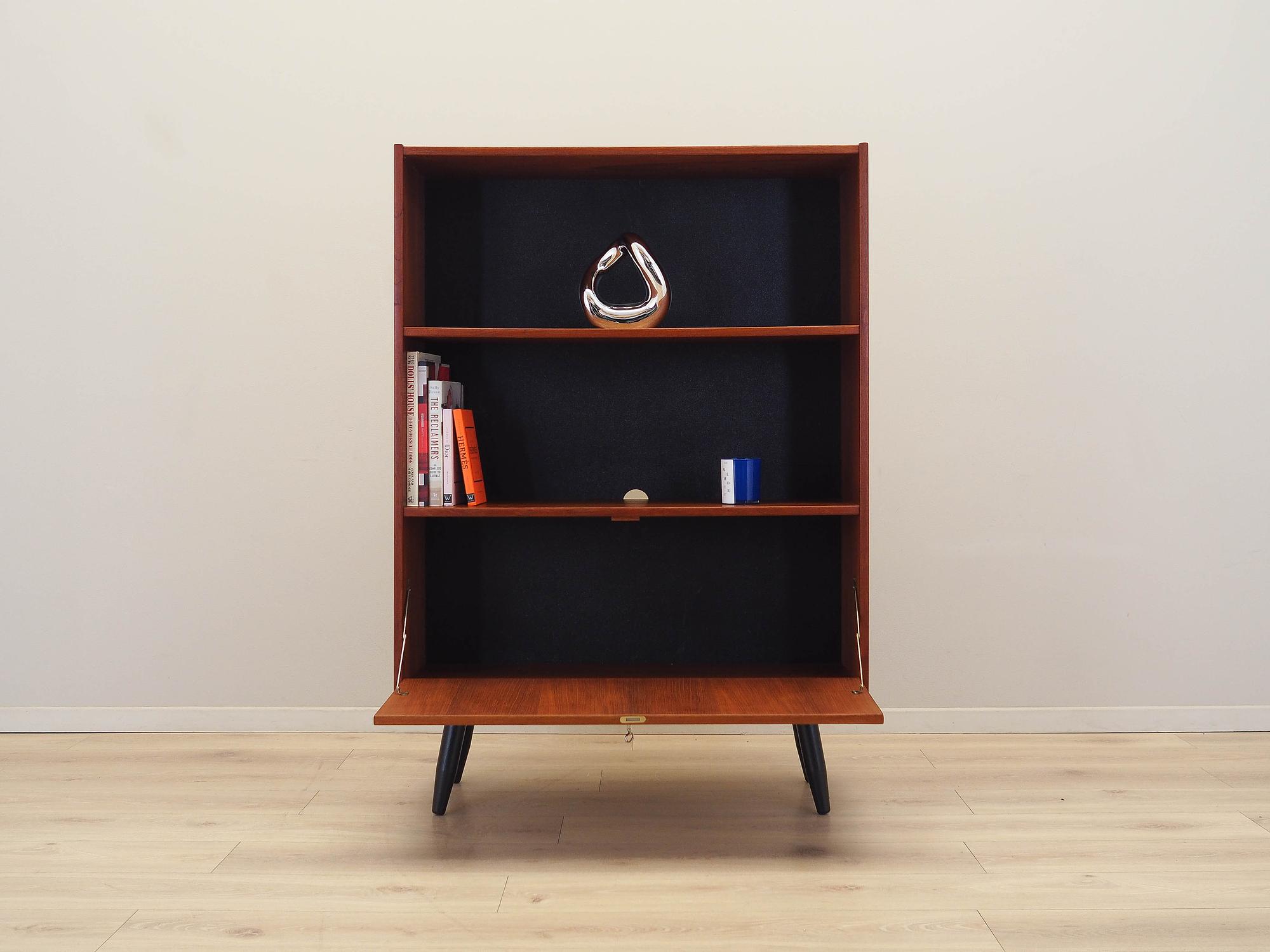 Teak-Bücherregal Braun 1960er Jahre 2