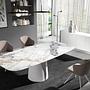 3058 Sideboard Glas Weiß 2