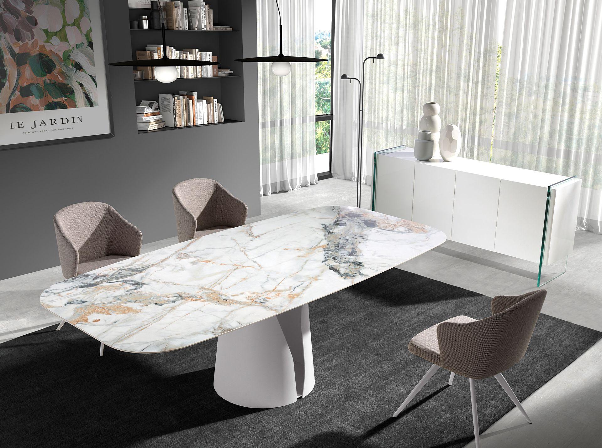 3058 Sideboard Glas Weiß 2