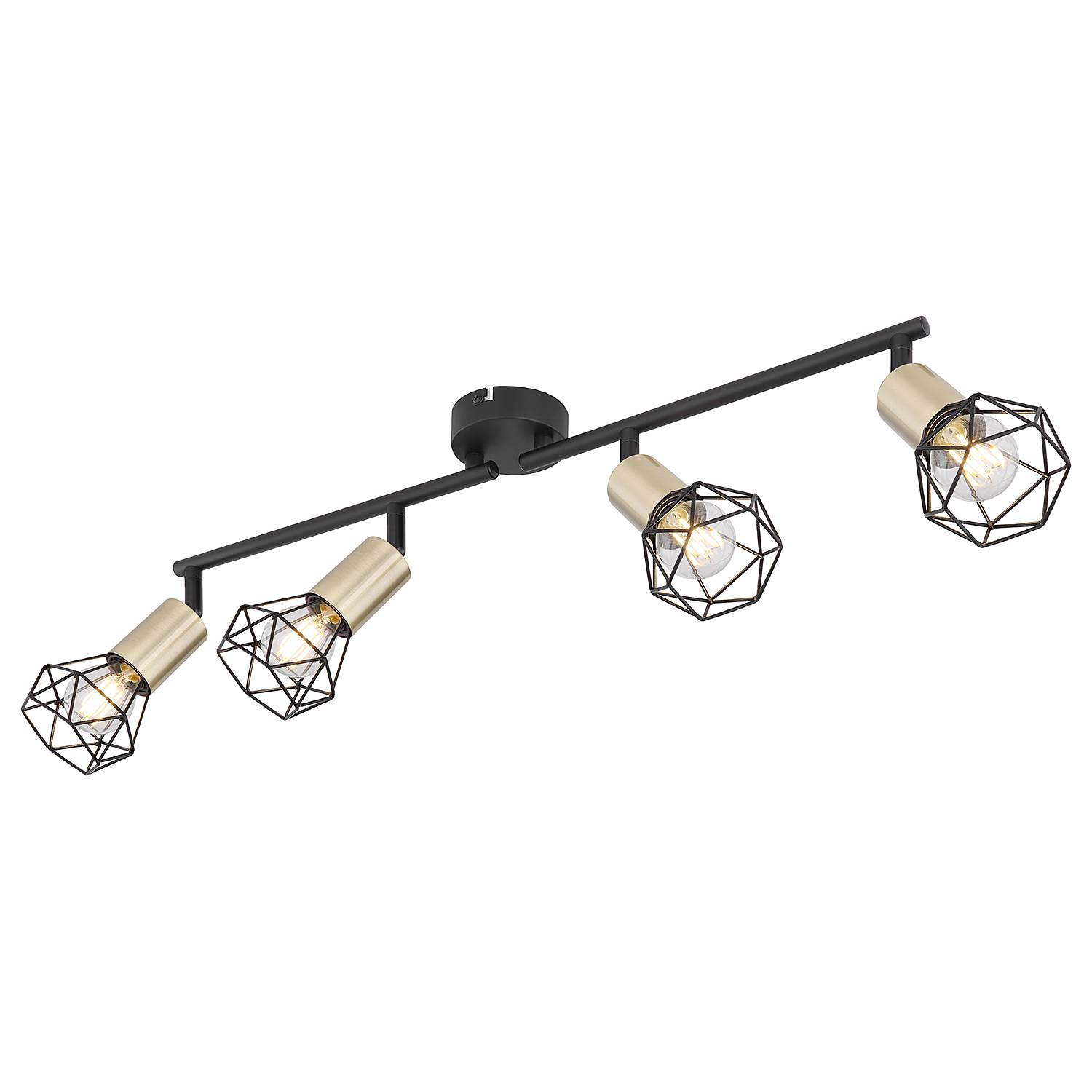 Xara VII Ceiling light Iron 4-flame 0