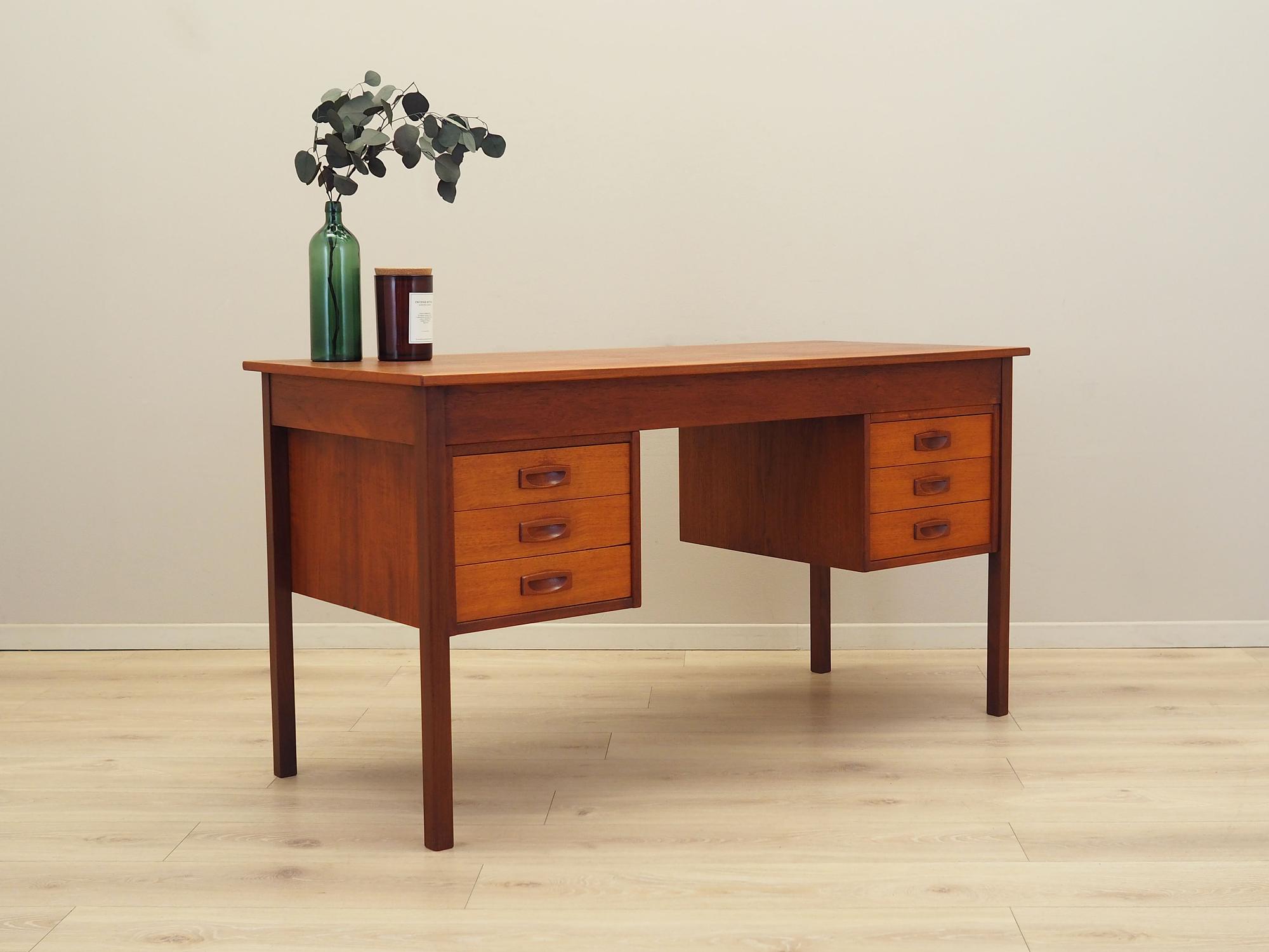 Desk Teak 1970s 4