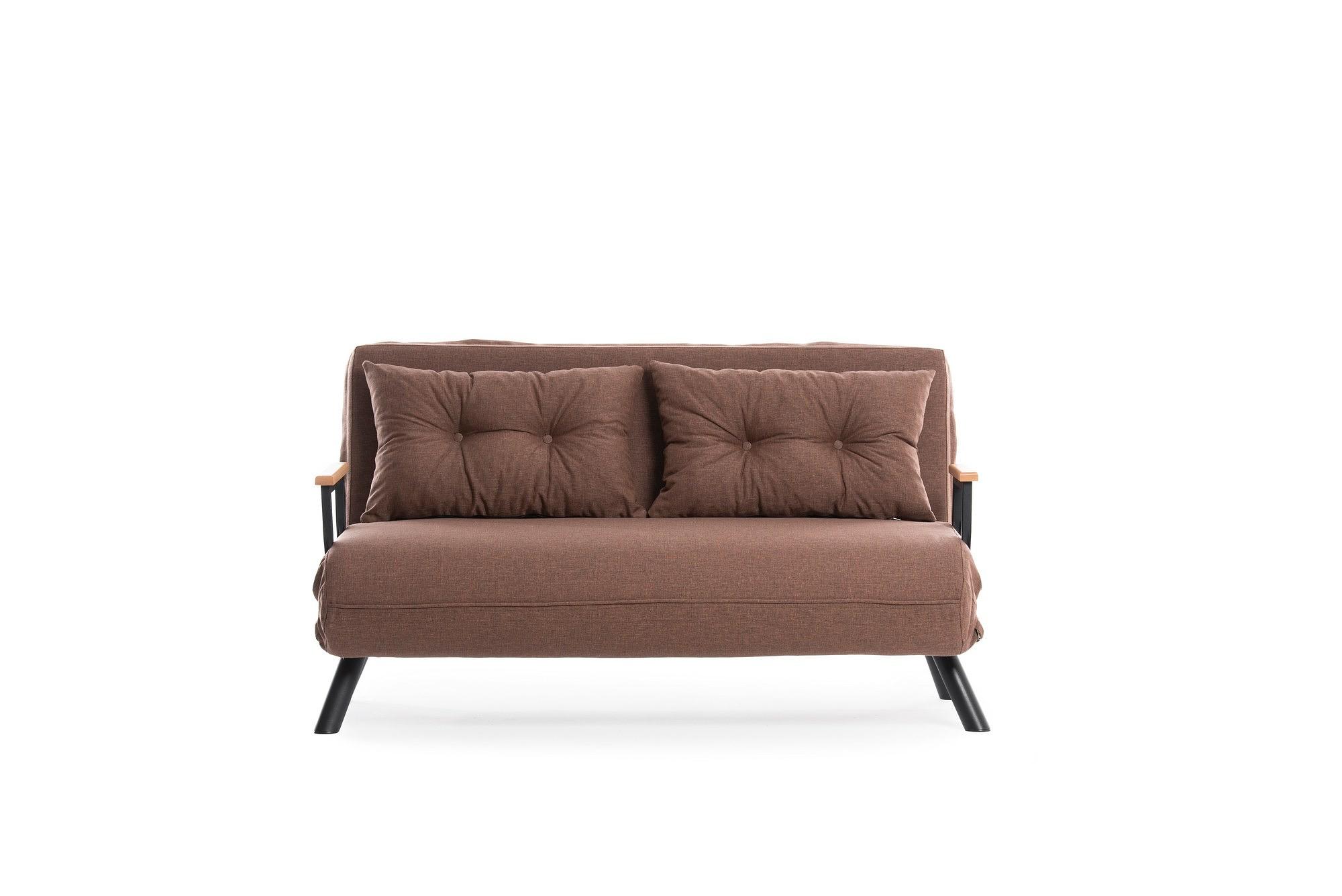 Sando Sofa Bed 2-Seater Light Brown 7
