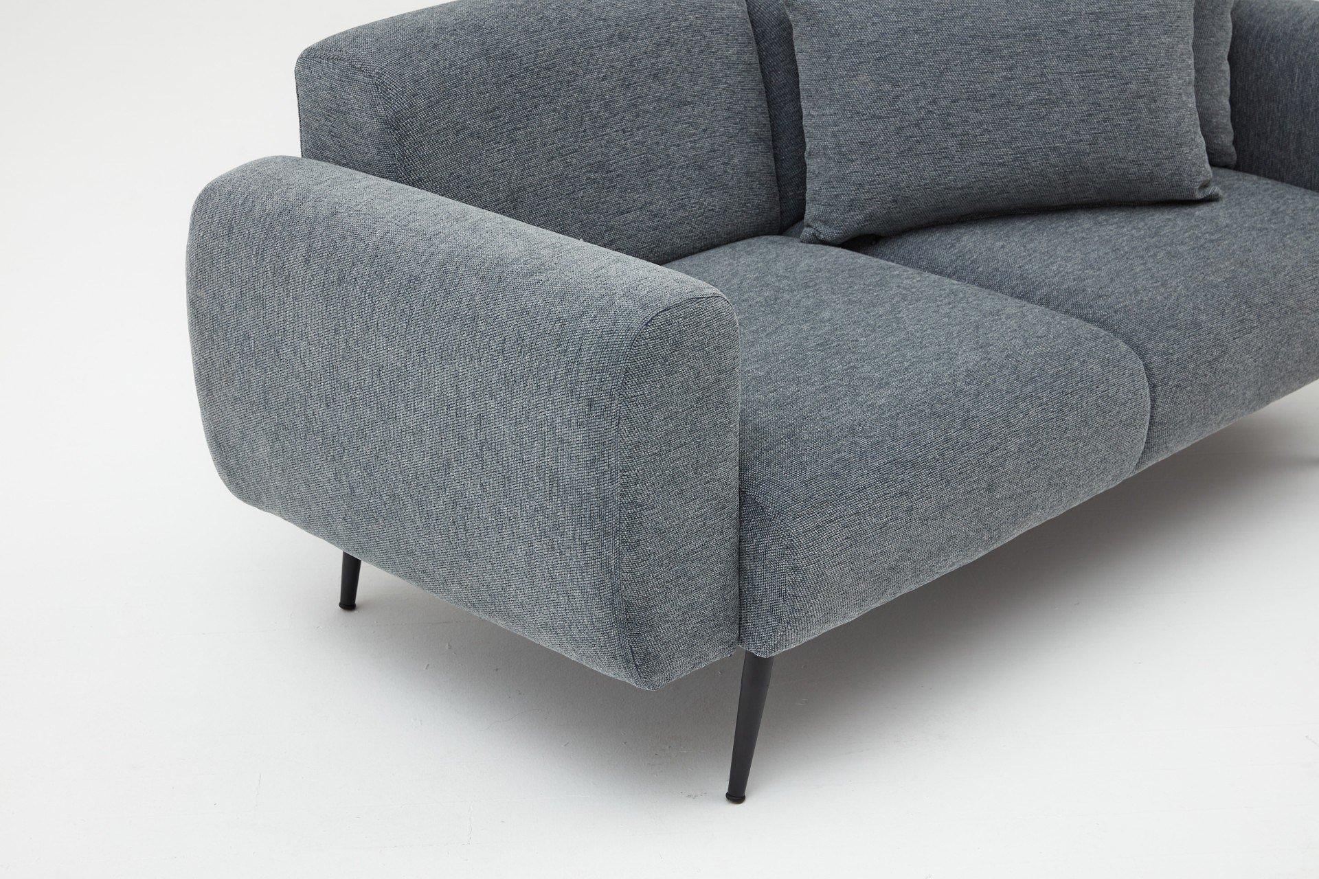 Side Sofa 2-Sitzer Anthrazit 4