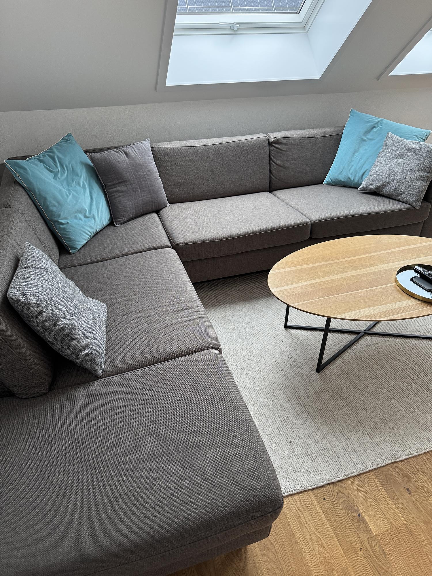 BOLID Scandinavia 5-Sitzer Ecksofa Grau 4