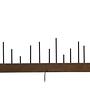 Kungsberget Advent candle holder Walnut Metal Brown 6