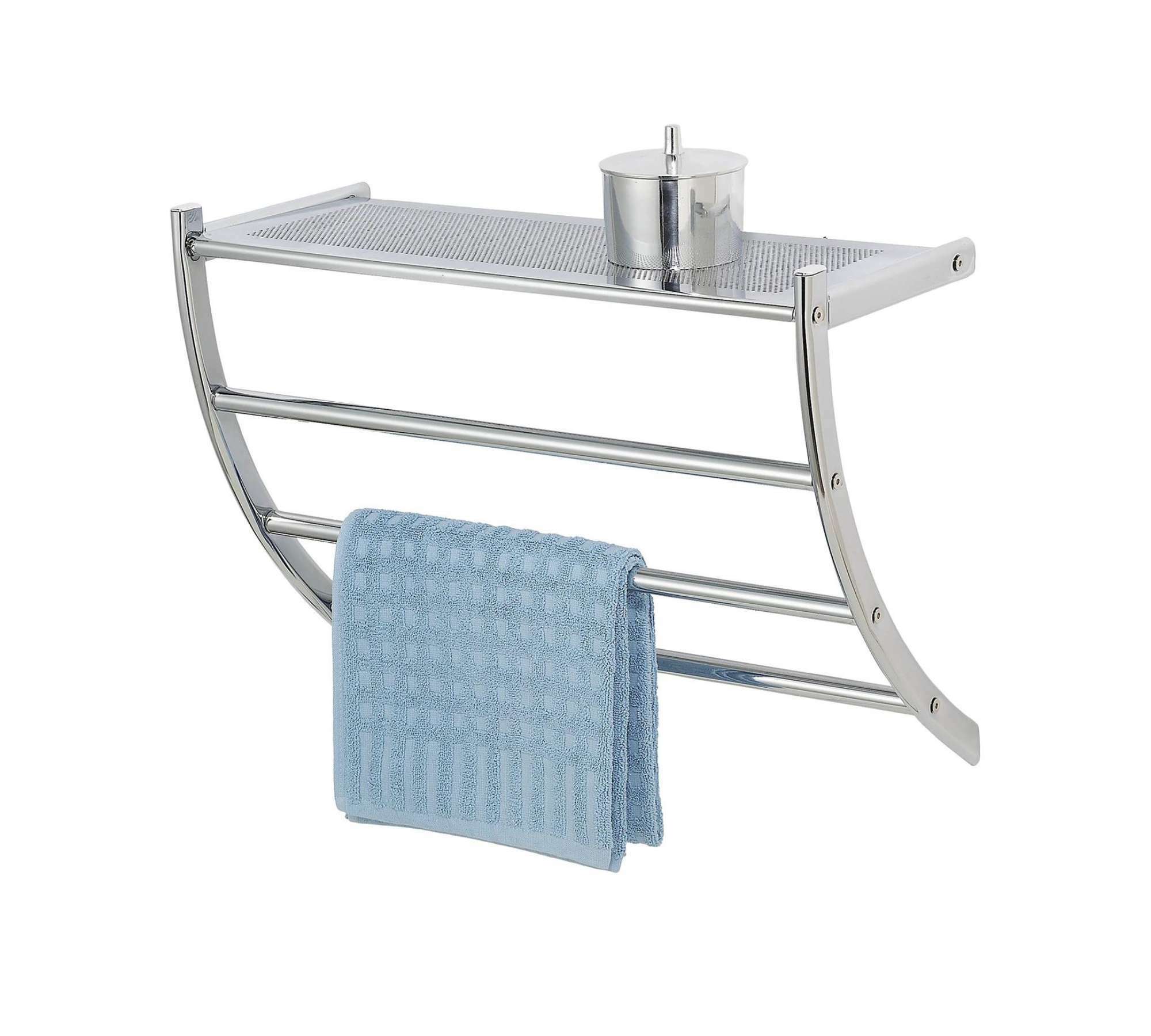 Towel rail Pescara Steel Metallic glossy 0
