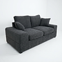Flayr Sofa 2-seater Textile Gray 4