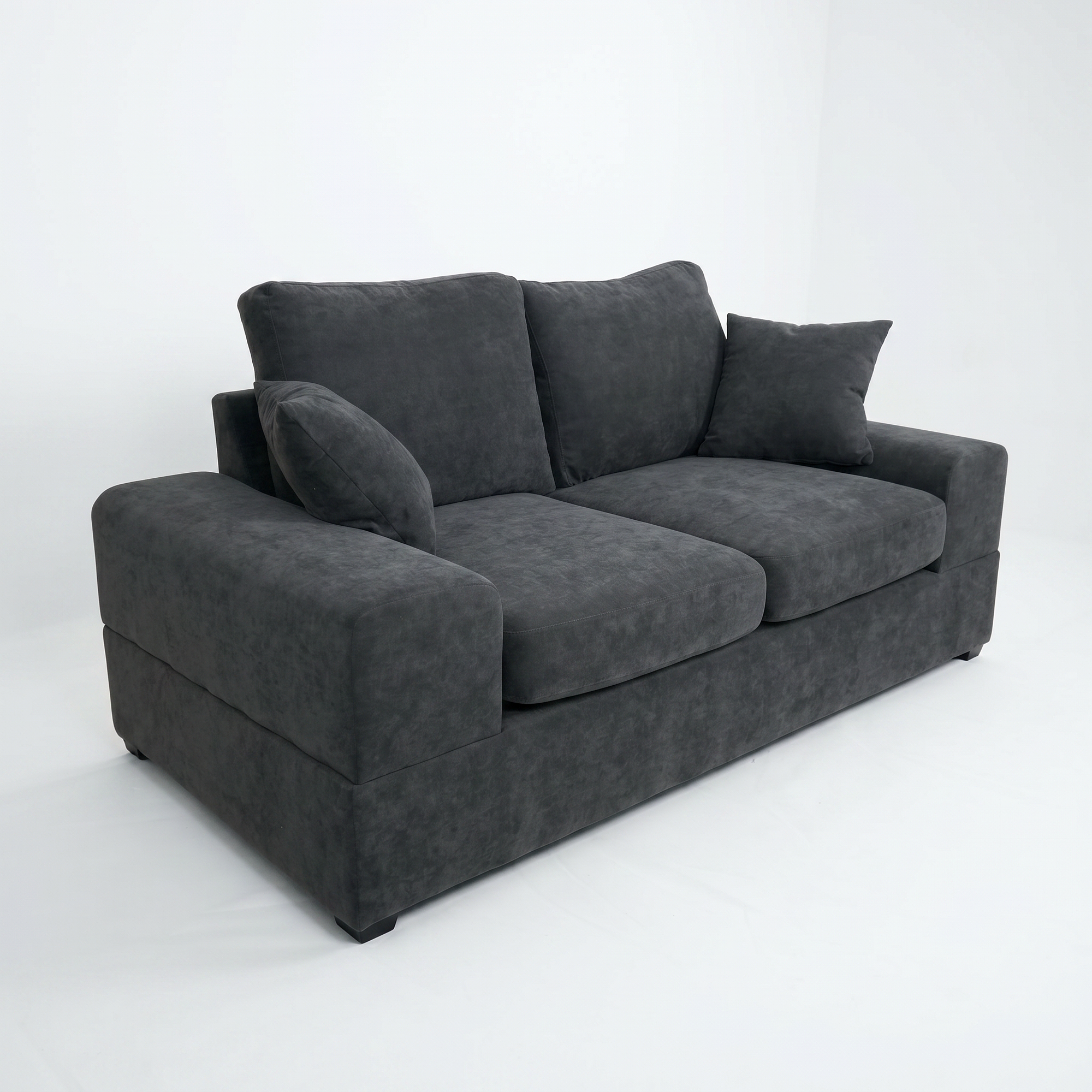 Flayr Sofa 2-Sitzer Textil Grau 4