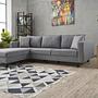 Kale Sofa Chaise Lounge Left Grey 1