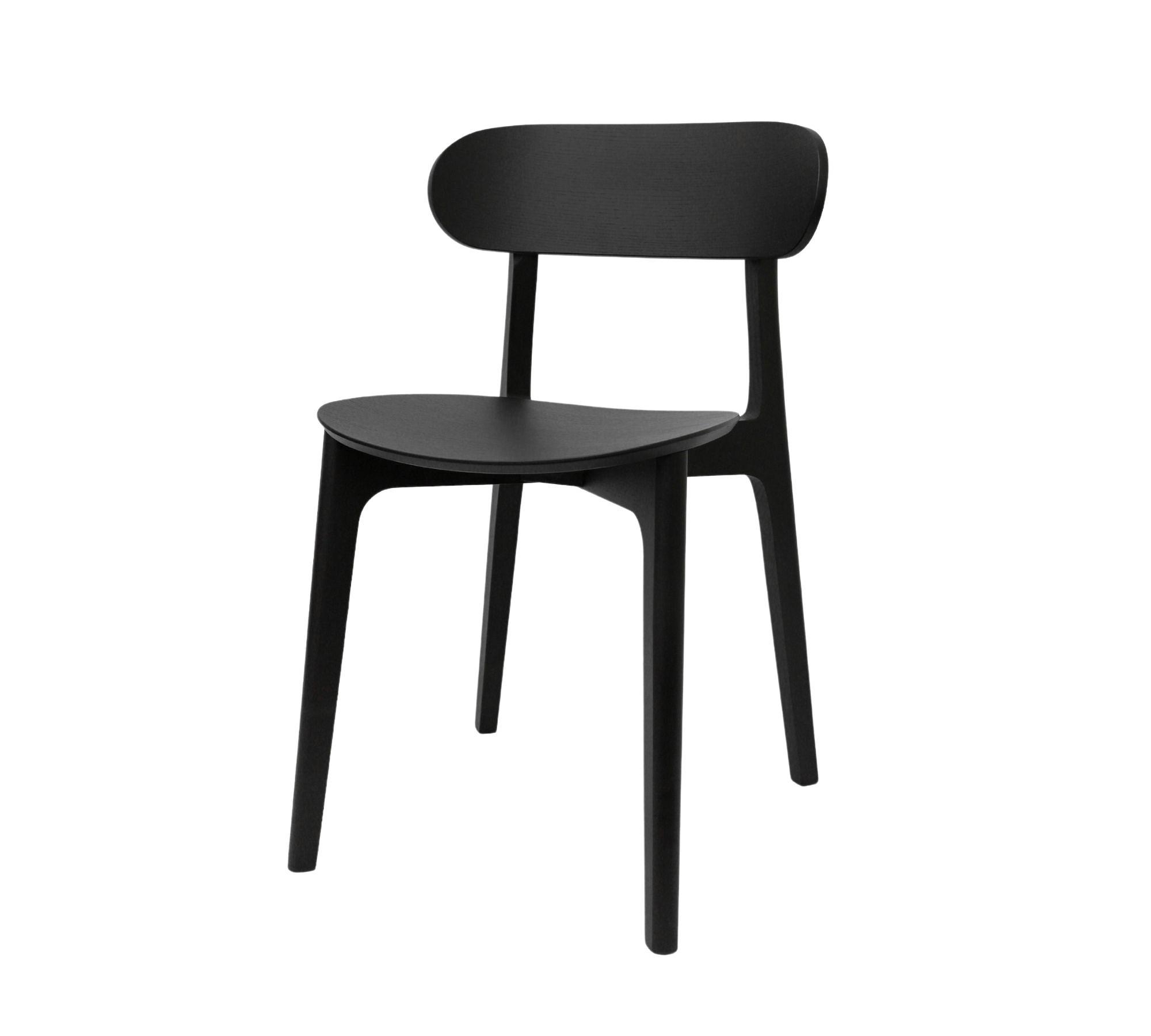 2x Gem Chair Wood Black 2