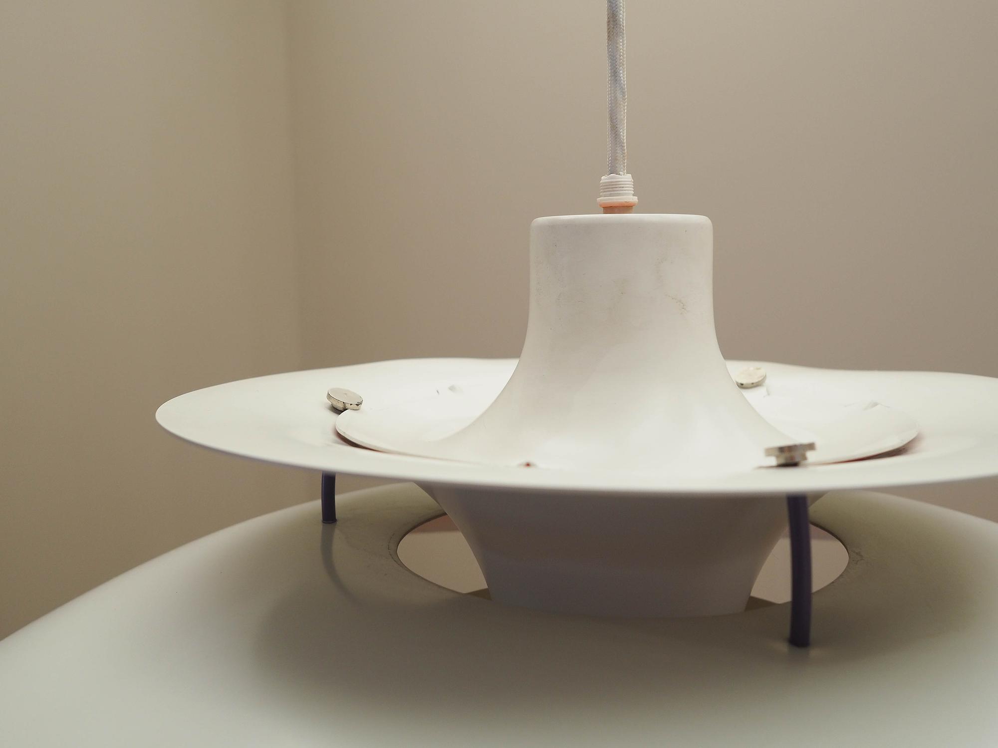 PH5 Pendant Lamp Metal Beige 1970s 5