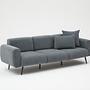 Side Sofa 3-Sitzer Anthrazit 2