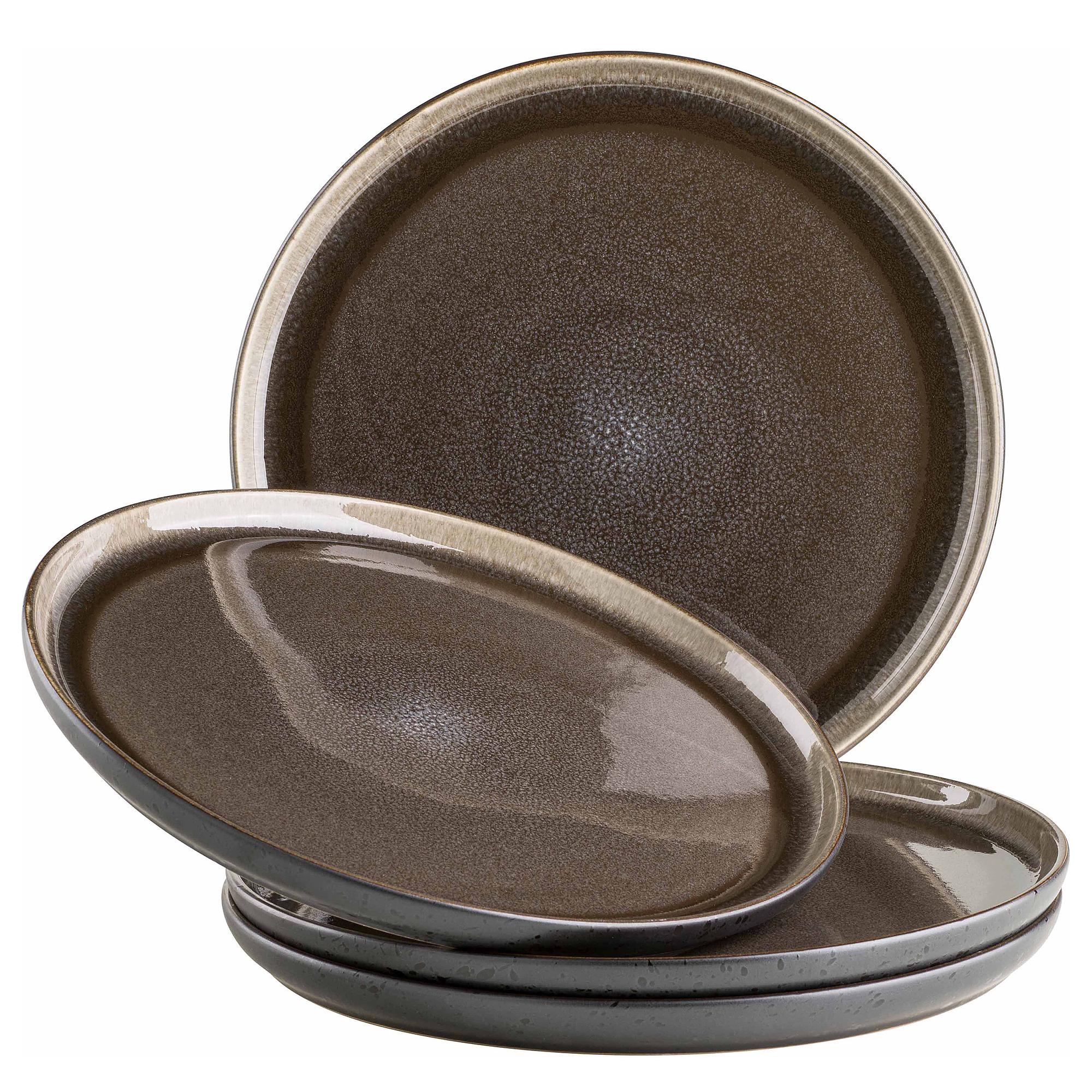 Niara Tellerset 4er-Set Keramik Mehrfarbig 0