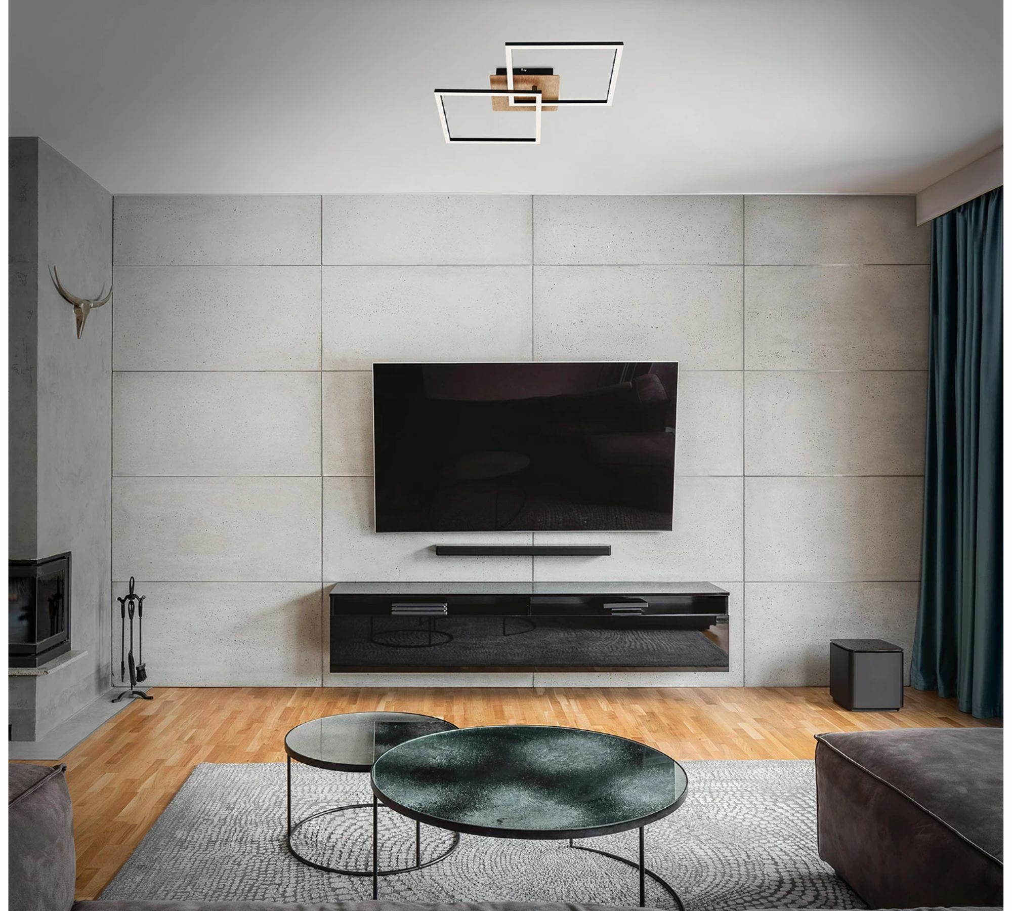 LED Deckenleuchte 1-flammig Kunststoff Metall 1