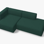 Mags Modulsofa Samt Lola Dark Green 3